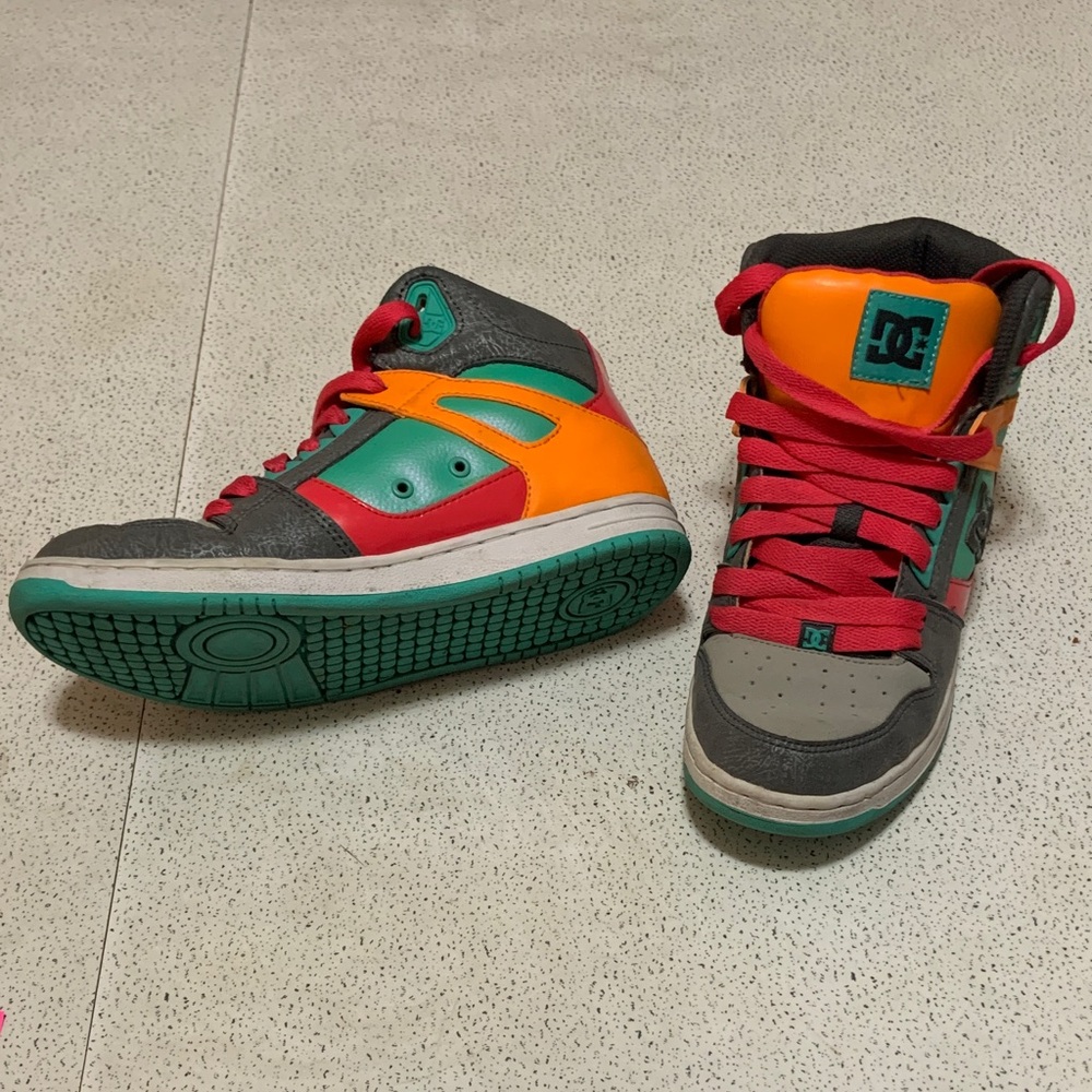 DC Rebound Hightop Skate Sneakers